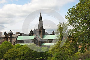 Glasgow Cathedral in Scotland, United Kingdom