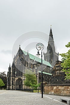 Glasgow Cathedral was consecrated in 1197. Glasgow, Scotland, United Kingdom