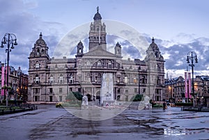 Glasgow City Chambers in George Square