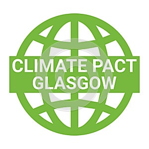 Glasgow climate pact symbol