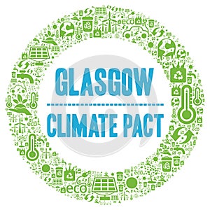 Glasgow climate pact symbol