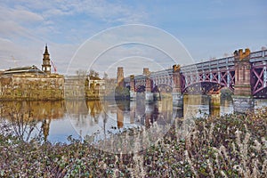 Glasgow Foot Bridge Over the River Clyde