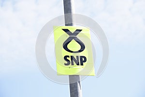 Glasgow, Lanarkshire. Scotland, UK. June 12th 2021: Scottish nationalist party demonstration for independence and