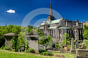 Glasgow Necropolis and Cathedral, Scotland