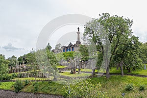 Glasgow Necropolis is a Victorian cemetery in Glasgow and is a prominent feature in the city centre of Glasgow