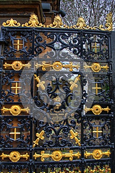 The Glasgow Necropolis, Victorian gothic cemetery, Scotland, UK