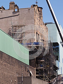 Glasgow School of Art ruins after fire in Glasgow