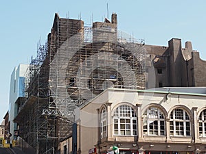 Glasgow School of Art ruins after fire in Glasgow