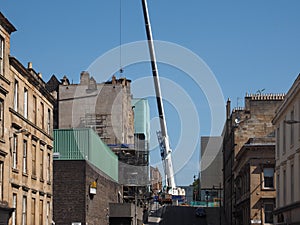 Glasgow School of Art ruins after fire in Glasgow