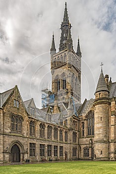Glasgow University Belltower photo