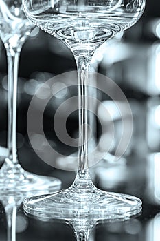 Glass, abstract art background photo