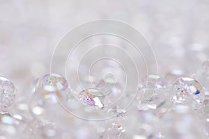 Glass Beads Background