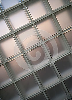 Glass block tiles