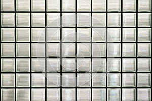 Glass block wall