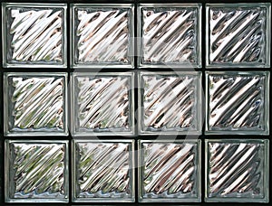 Glass Block Wall