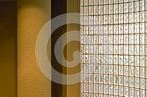 Glass Block Wall