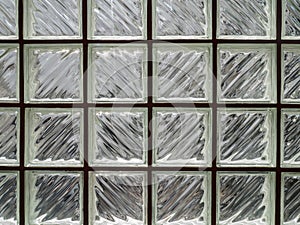 Glass block wall pattern background