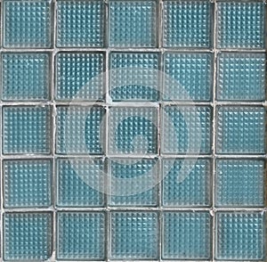 Glass block wall texture