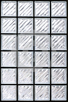 Glass block wall use as background
