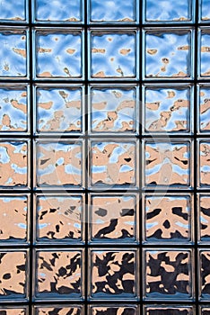 Glass block window