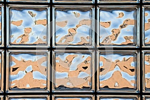 Glass block window