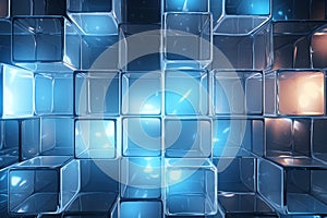 Glass Blocks wall texture