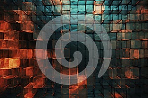 Glass Blocks wall texture