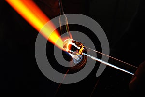 Glass-blower