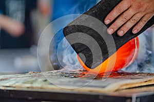 Glass blower manufacturing process