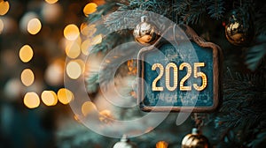 Glass Board with Text 2025