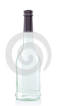 Glass Bottle for Cognac or Brandy