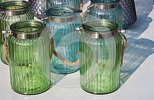 Glass bottles