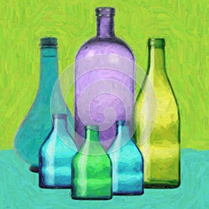 Glass bottles