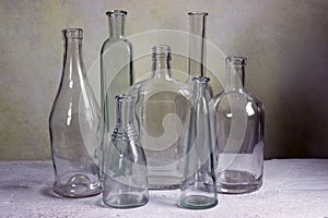 Glass bottles