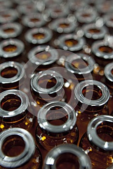 Glass bottles for laboratory