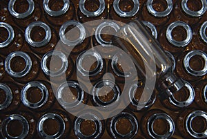 Glass bottles for laboratory,