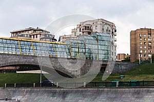 Glass bridge moscow