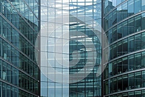 Glass building
