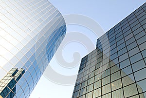 Glass building photo