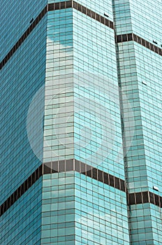 Glass building