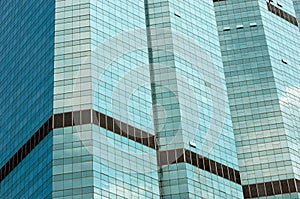 Glass building