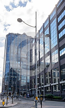 Glass Buildings in Snow Hill Queensway Birmingham C