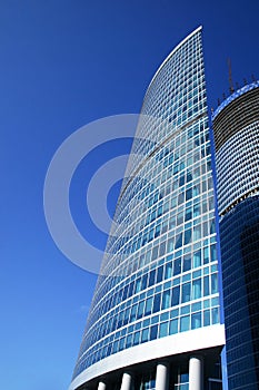 Glass business tower