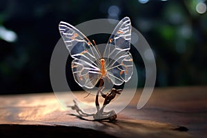 The Glass Butterfly - Generative AI