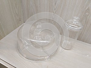 Glass Cake jar
