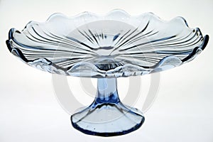 Glass cake stand