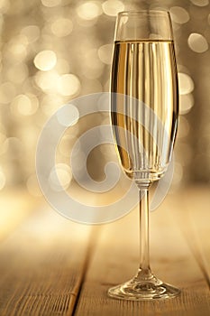 Glass of champage