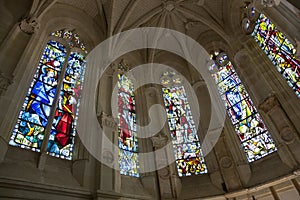 Glass of Chenonceaux castle photo