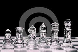 glass chess