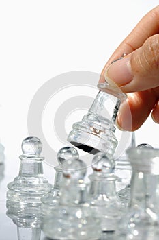Glass chess